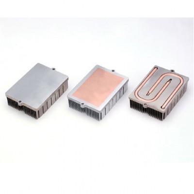 Customized New Design Water Cooling Large Aluminum Extruded Heat Pipe Heat Sink