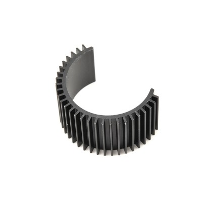 Aluminum heatsink radiator fan motor