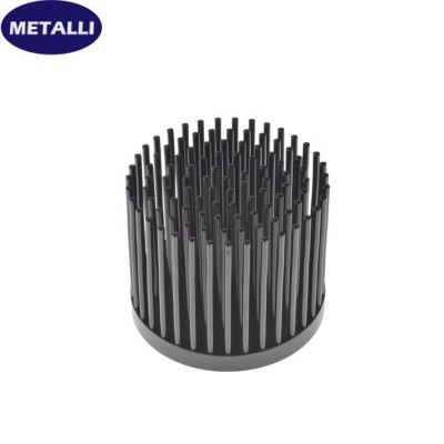 Custom pre-drilled aluminum heat sink for cxb3590