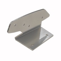 Aluminum sheet metal fabrication oem stamping metal parts with silver anodizing surface